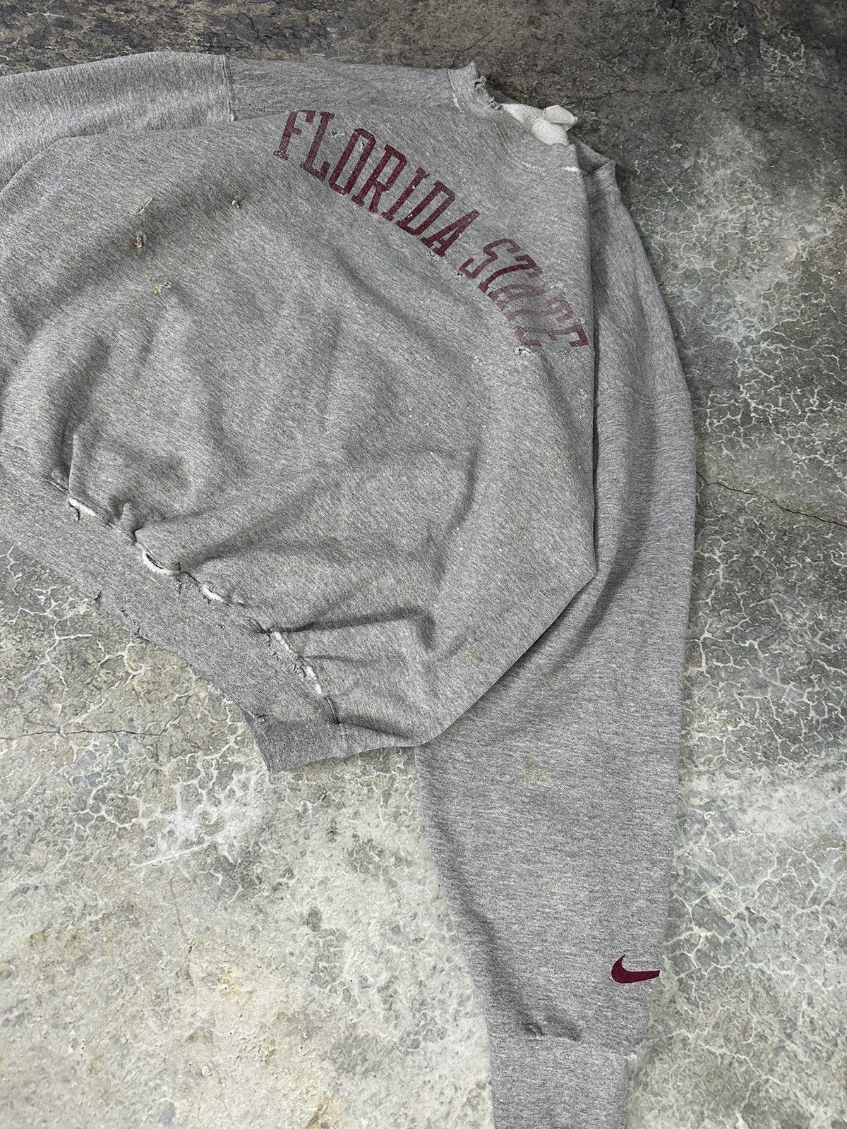 Vintage Nike Florida State Thrashed Crewneck