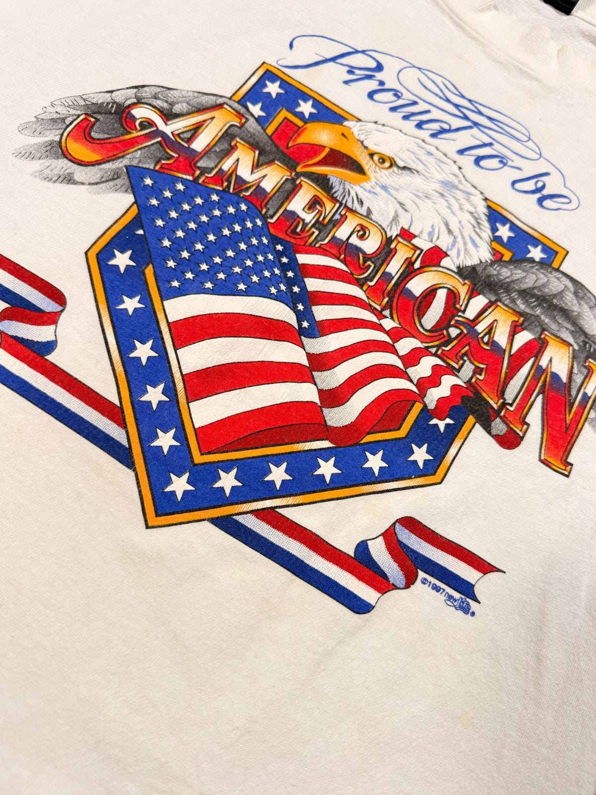Vintage Proud To Be American Tee