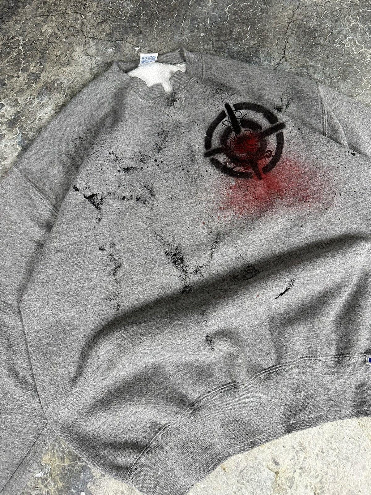 Vintage Russell’s Athletics Bullseye Crewneck