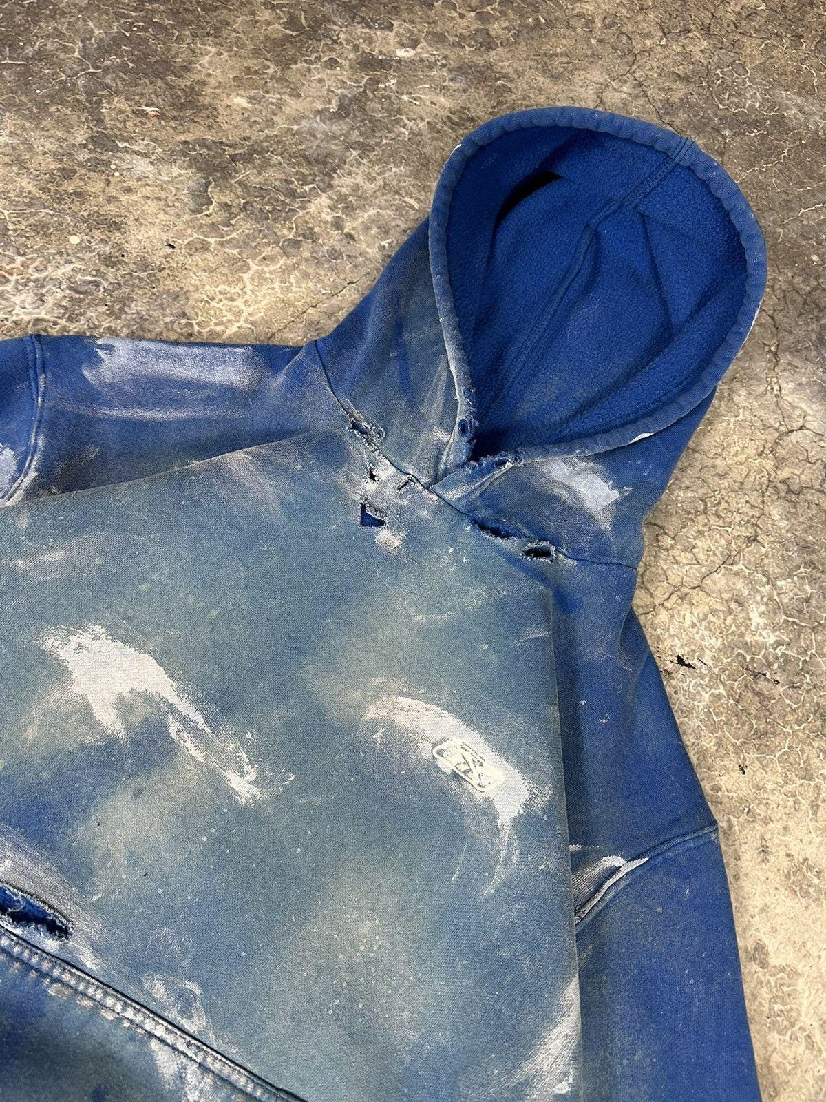Vintage Reebok Clouds Distressed Hoodie