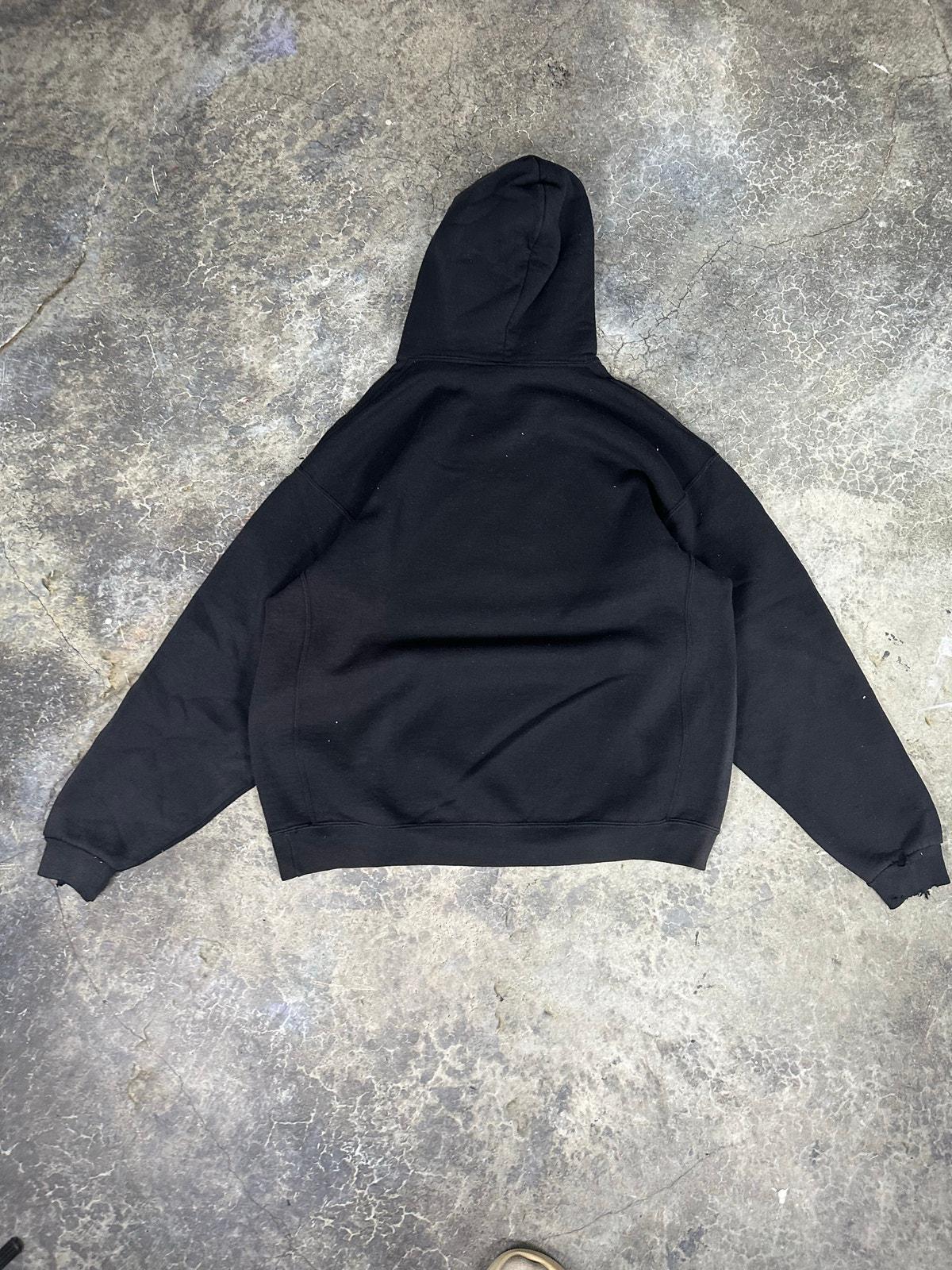 Vintage Sun Faded College Hoodie