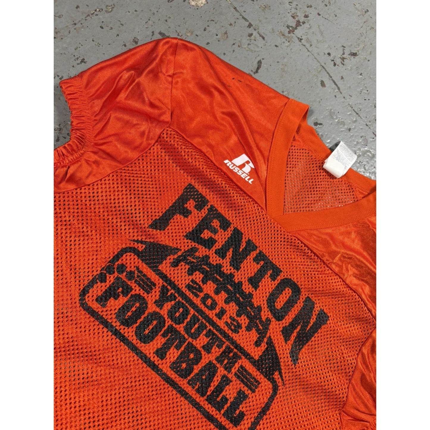 Vintage Russell Athletic Fenton Practice Football Jersey