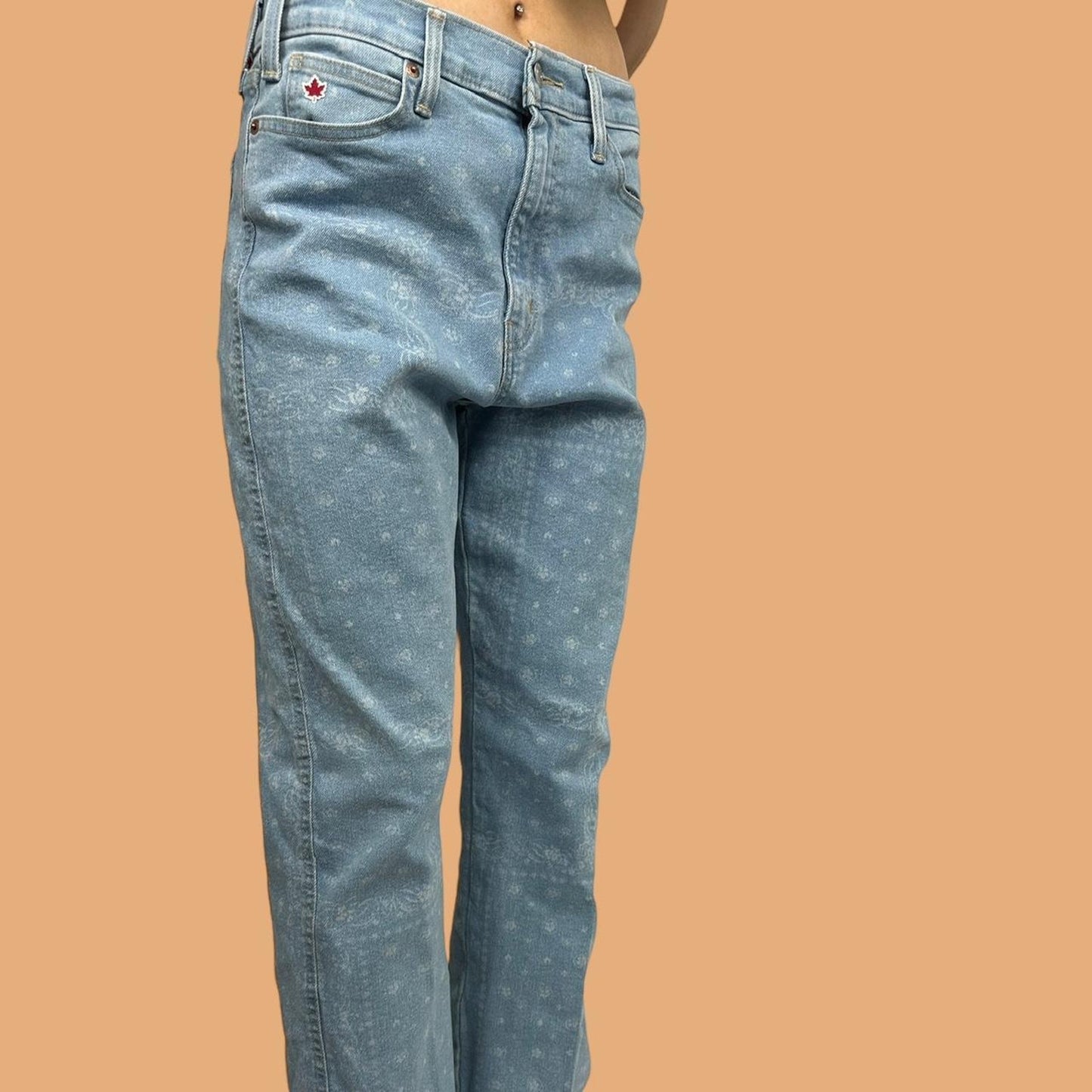 Levis paisley pants pants