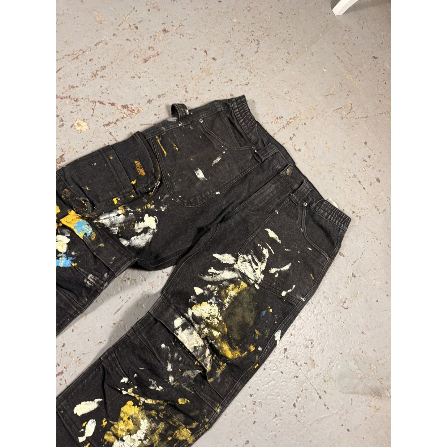 Worker Painter Splash Cargo Pants