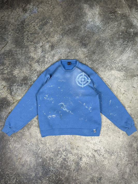 Vintage Russell Athletics Paint Clouds Crewneck