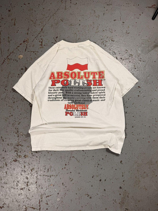Vintage Absolutely Polish Tee