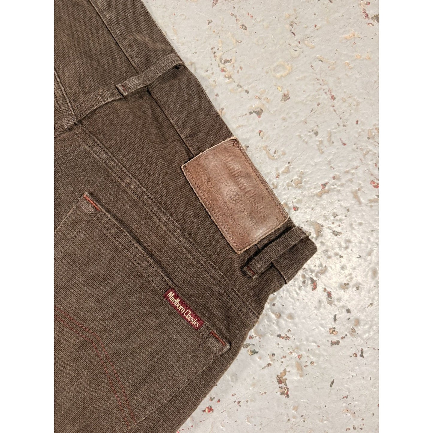 Crazy Vintage Malboro Classic Mocha Brown Pants