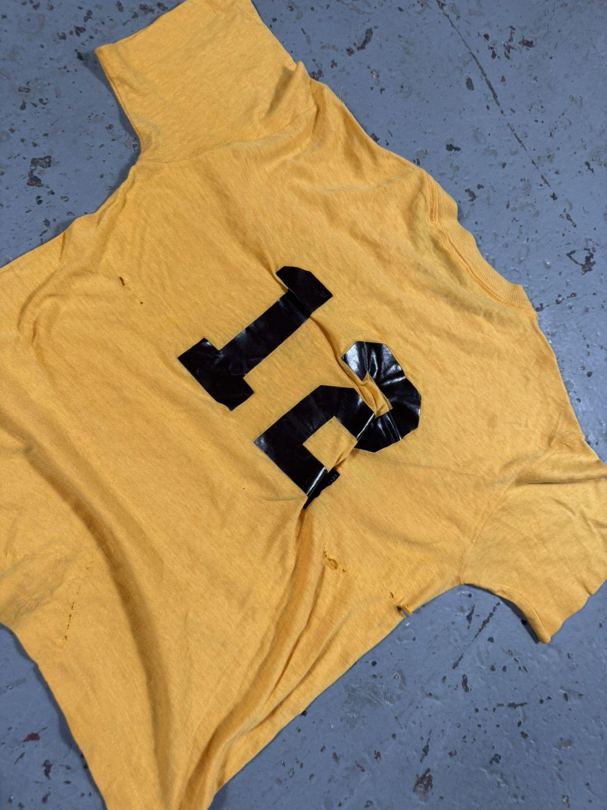 Vintage Distressed 70s Style Single Stitch Tight Soccer Tee