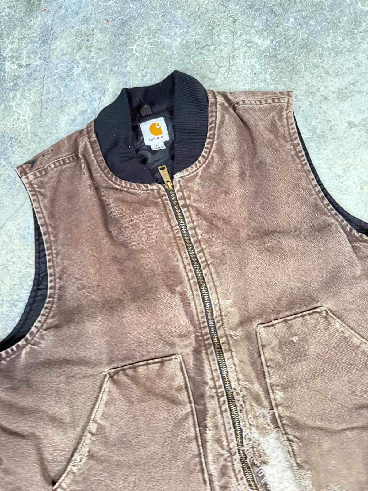 Vintage Thrashed Carhartt Vest