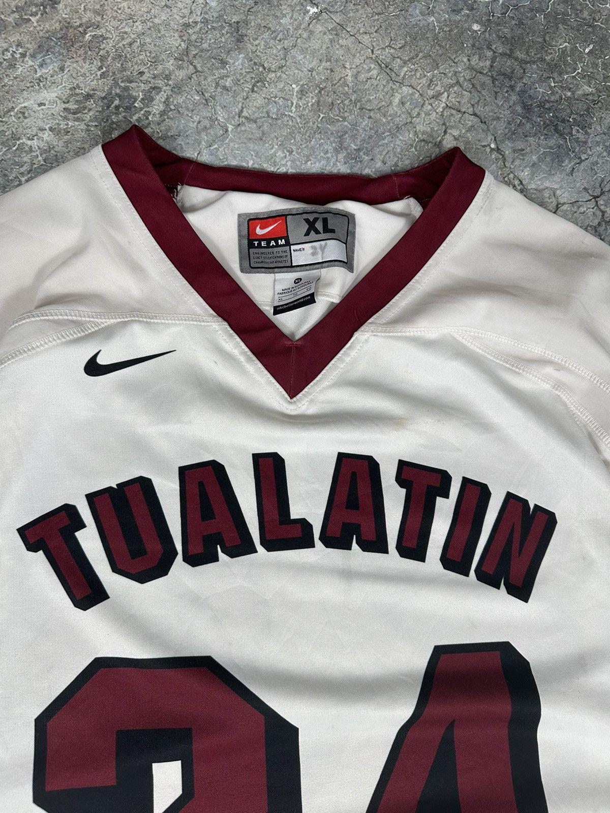 Vintage Distressed Cropped Nike Football Jersey