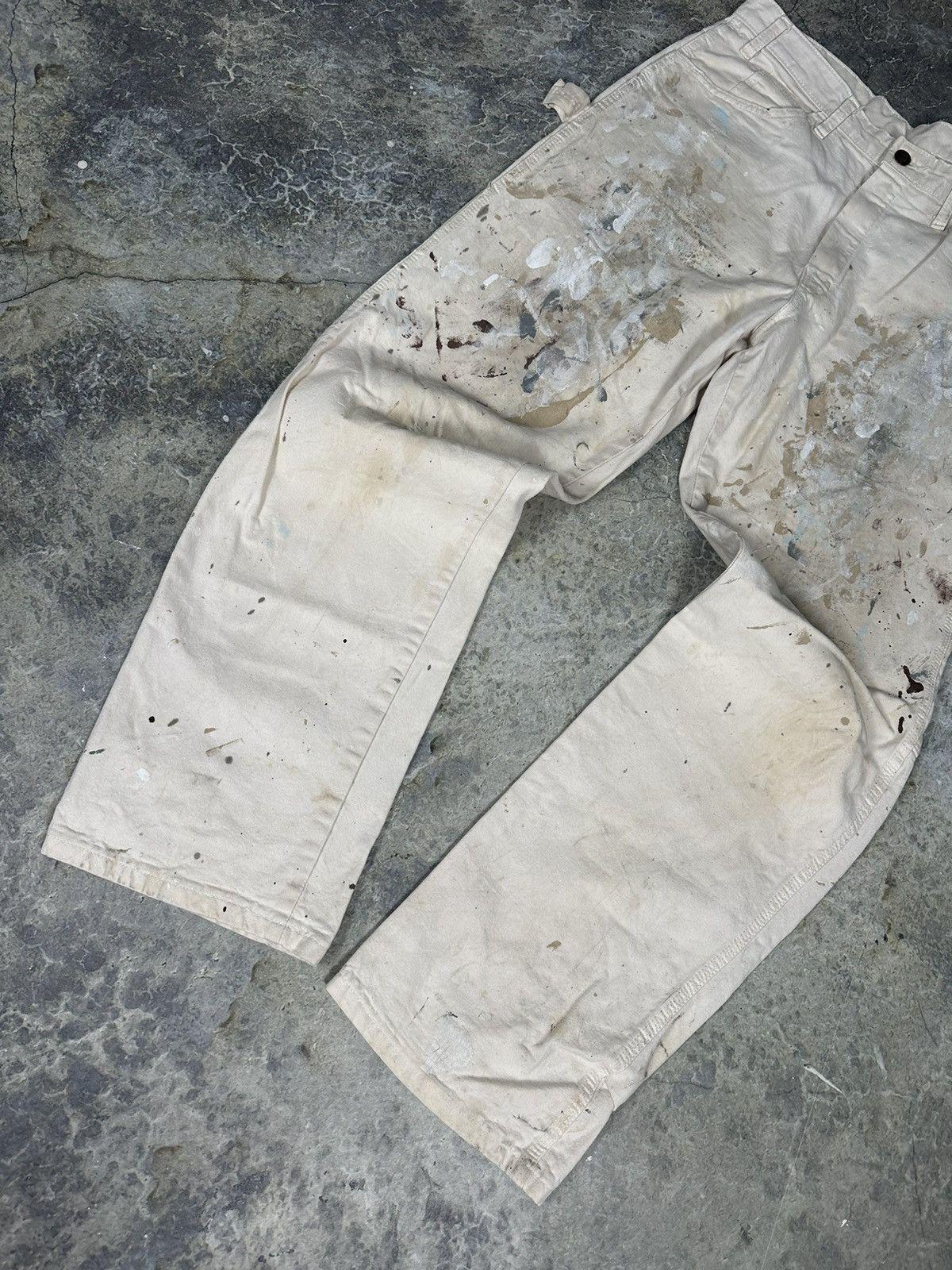 Vintage Distressed and Painted Dickies Carpenter