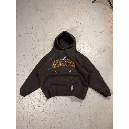 Vintage Distressed San Fran Giants Baseball Hoodie MLB