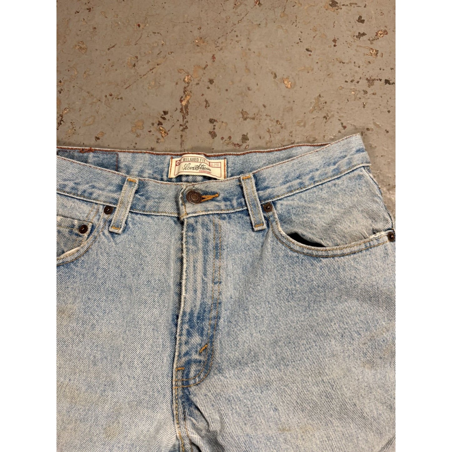 Vintage Levis Signatures Faded Jeans