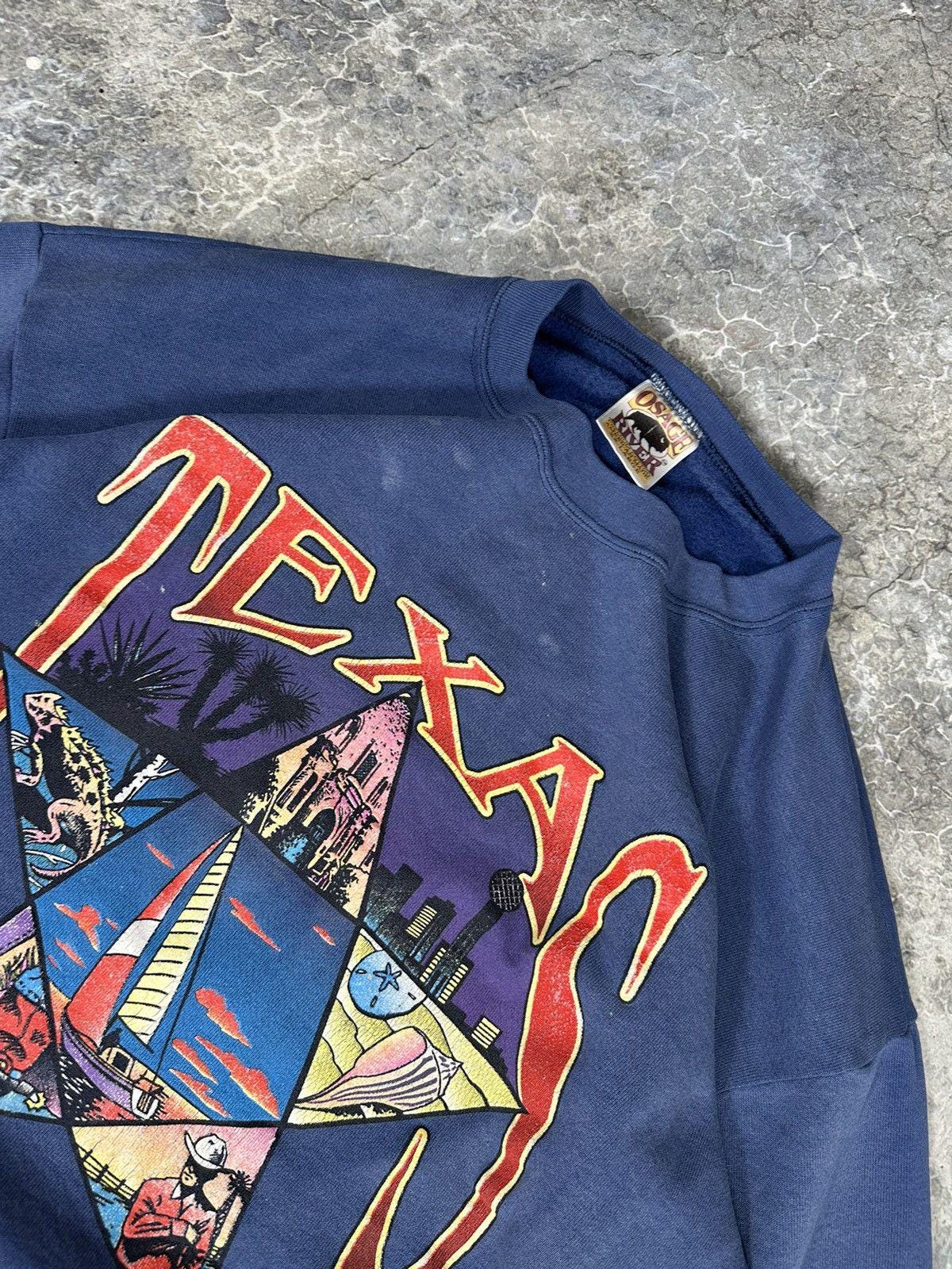Vintage Distressed Texas State Crewneck