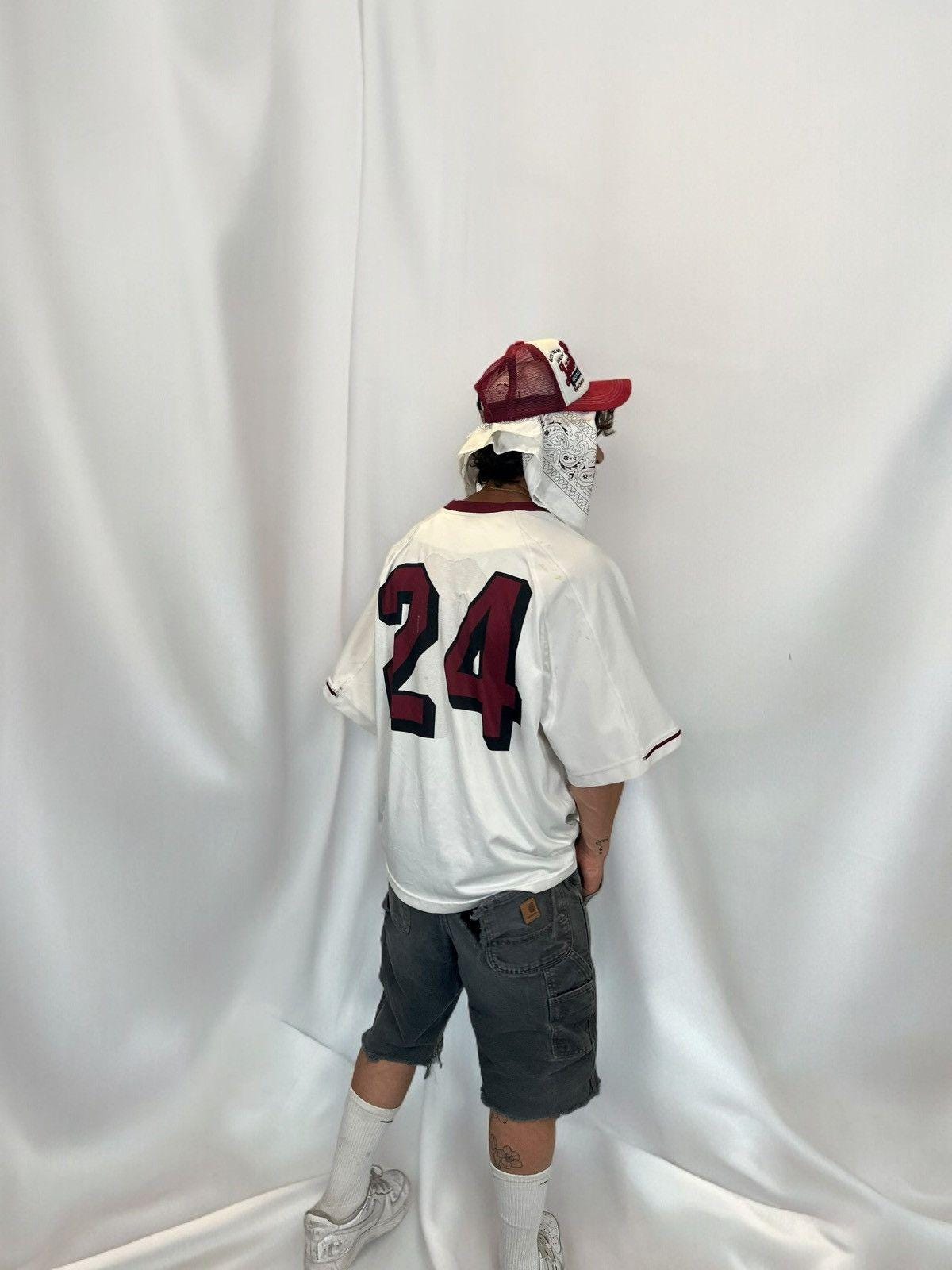 Vintage Distressed Cropped Nike Football Jersey