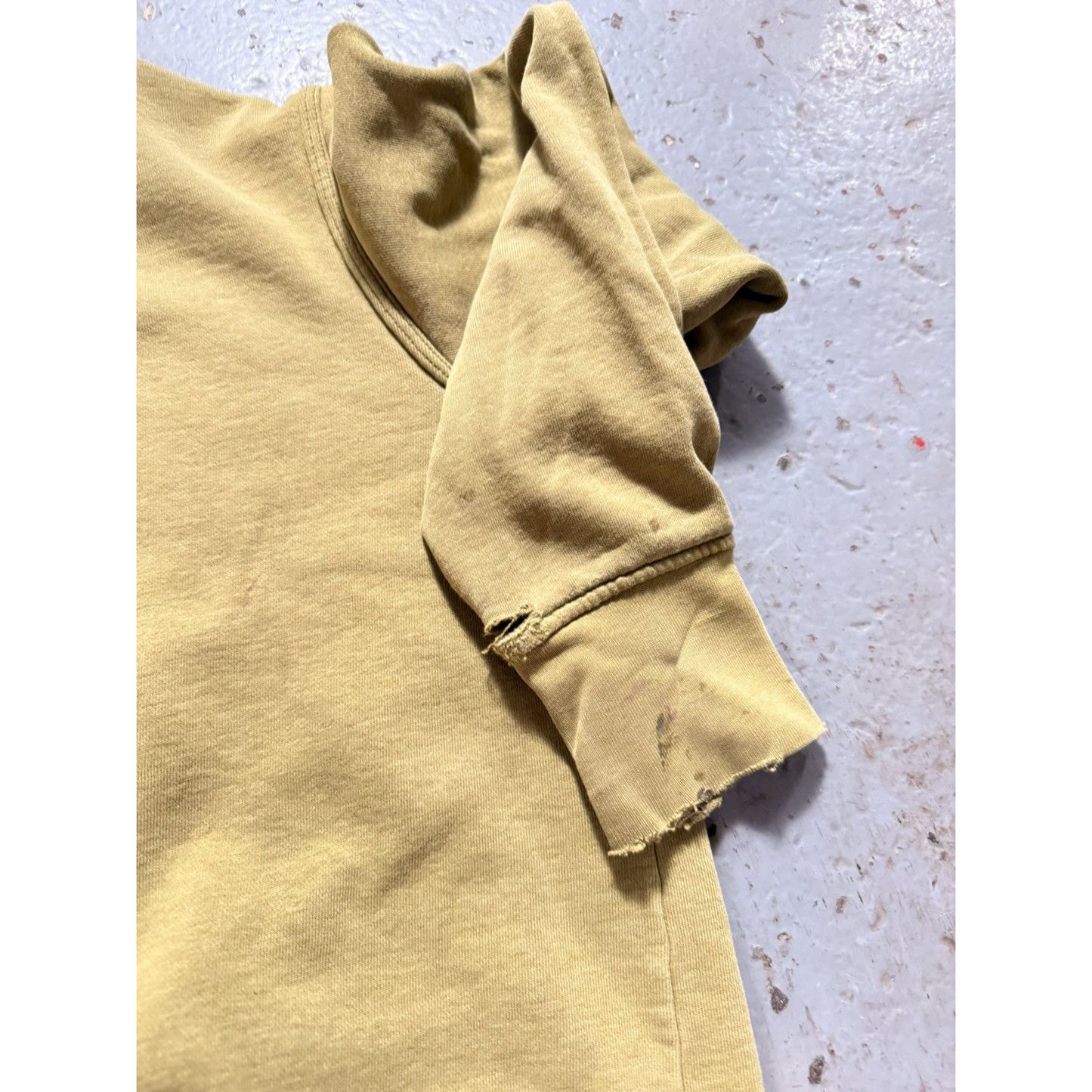 Vintage Perfectly Faded Distressed Carhartt Quarter zip