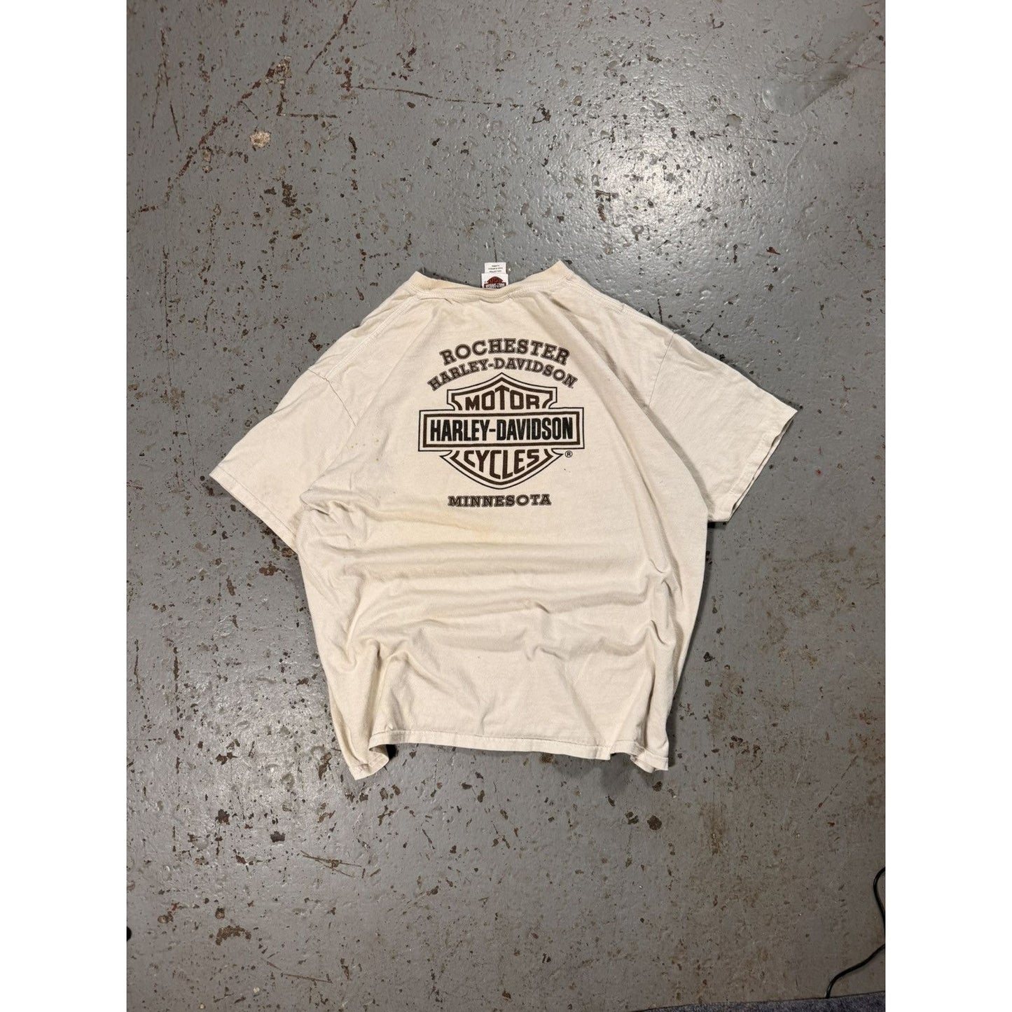 Vintage Harley Davidson Perfectly Distressed Faded Tee