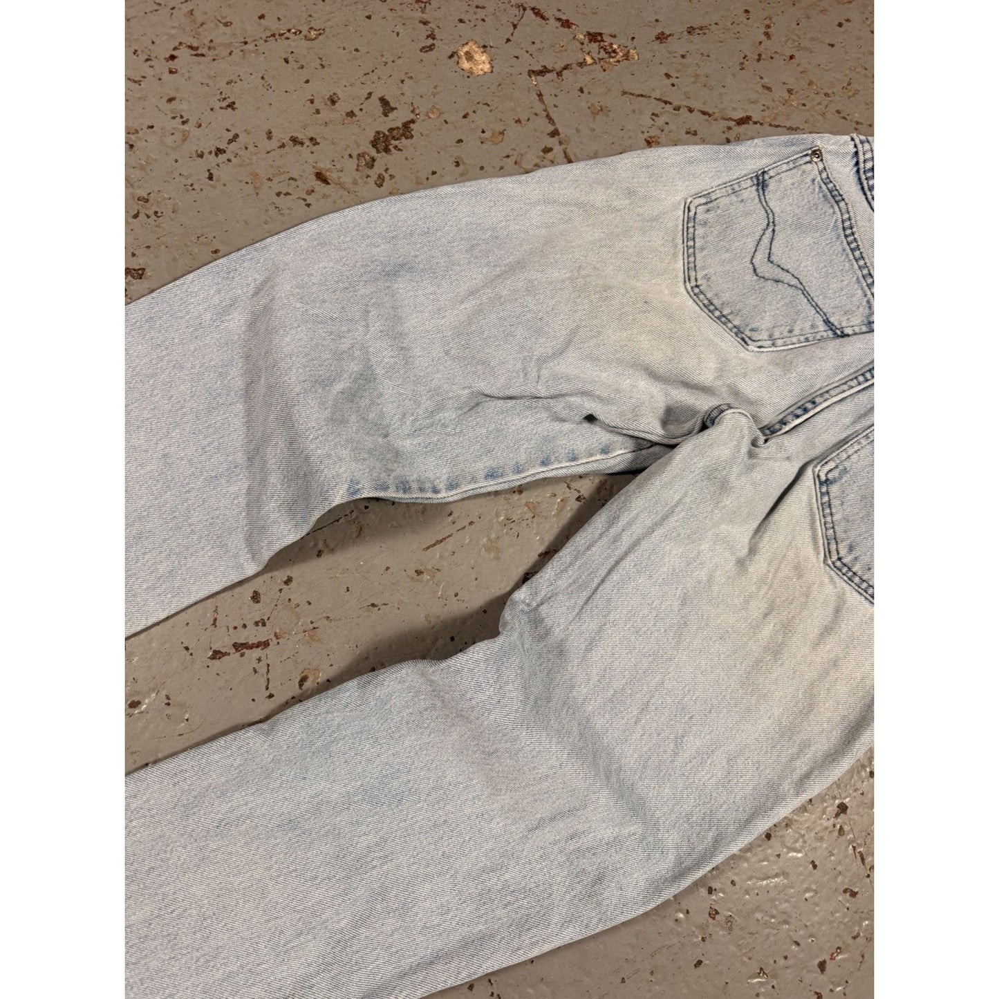 Classic Harley Davidson Light Wash Denim Jeans