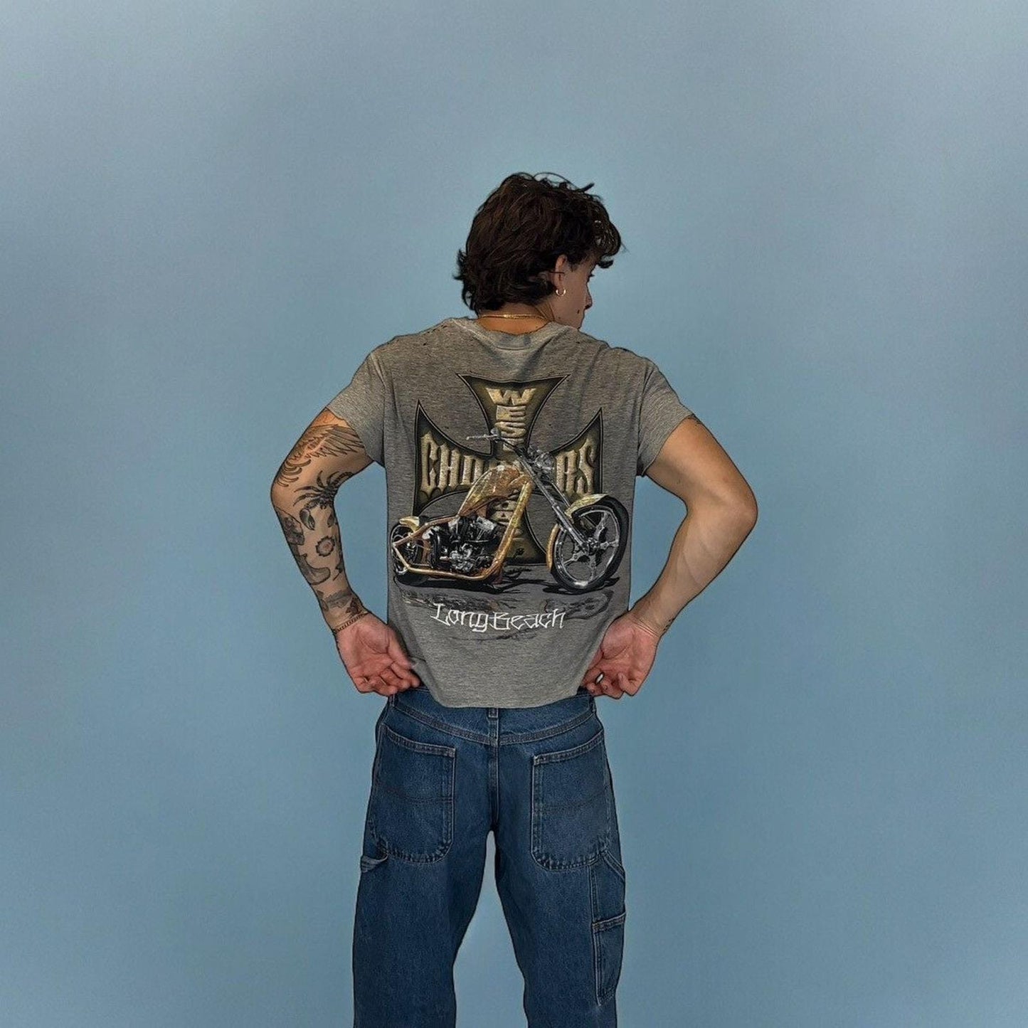 Vintage Thrashed West Coast Choppers Tee