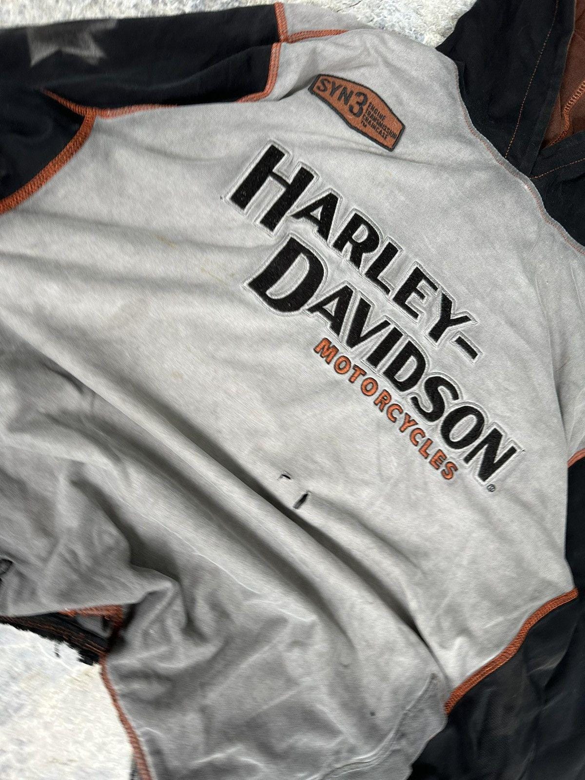 VintageThrashed Harley Davidson Hoodie