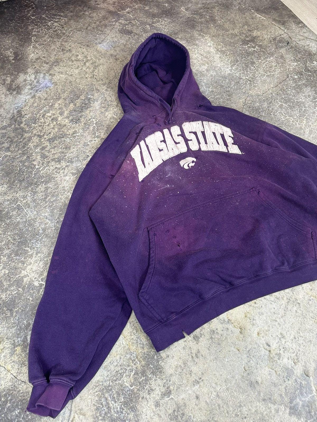 Vintage Thrashed Kansas State Hoodie