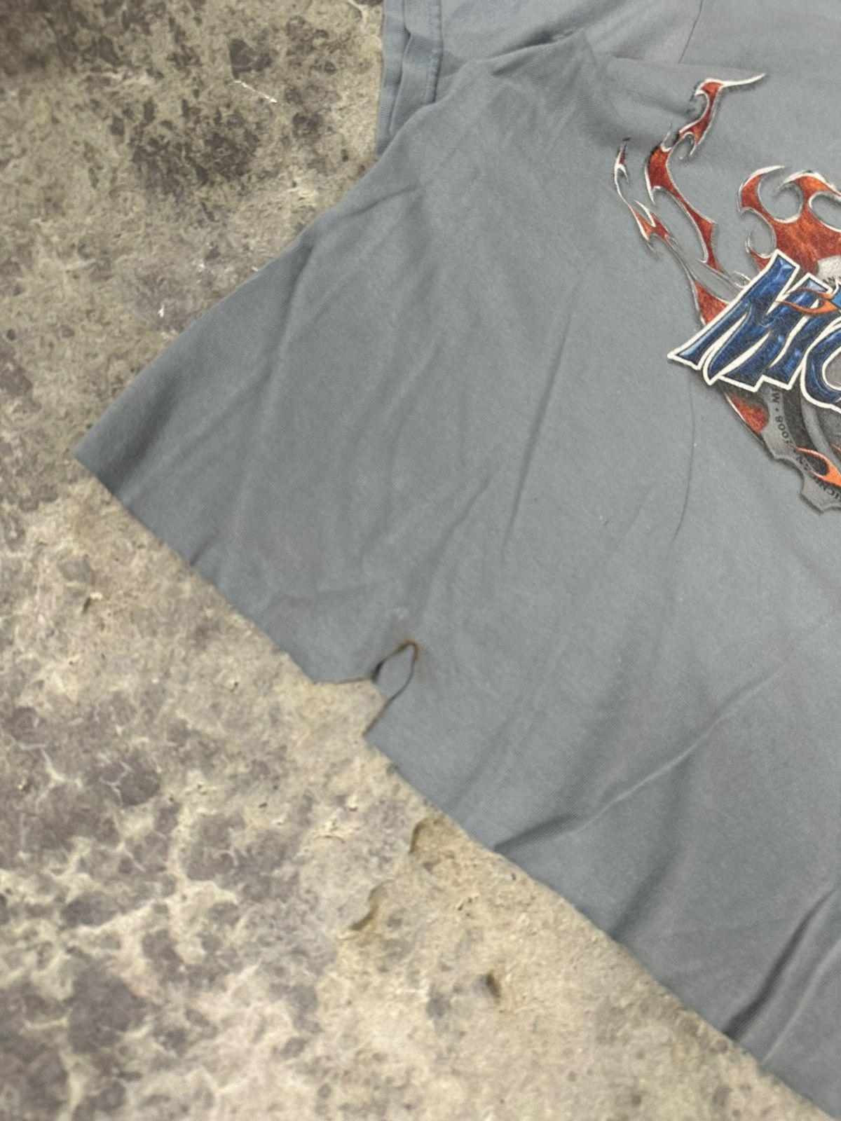 Vintage Thrashed Brooklyn Bikes Flame Tee