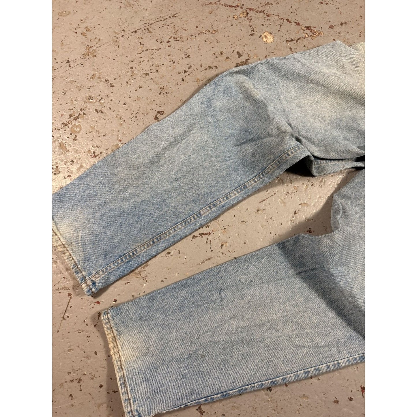 Vintage Orange Tag Straight Levi Denim Jeans