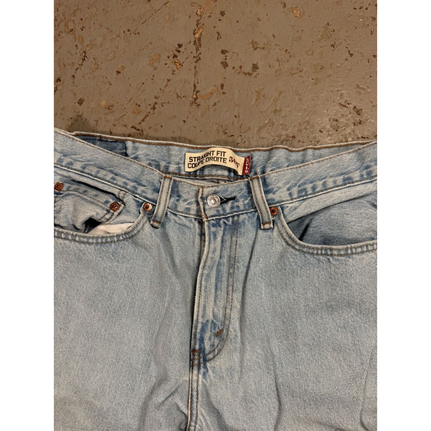 Vintage 505 Levis Straight Fit Denim