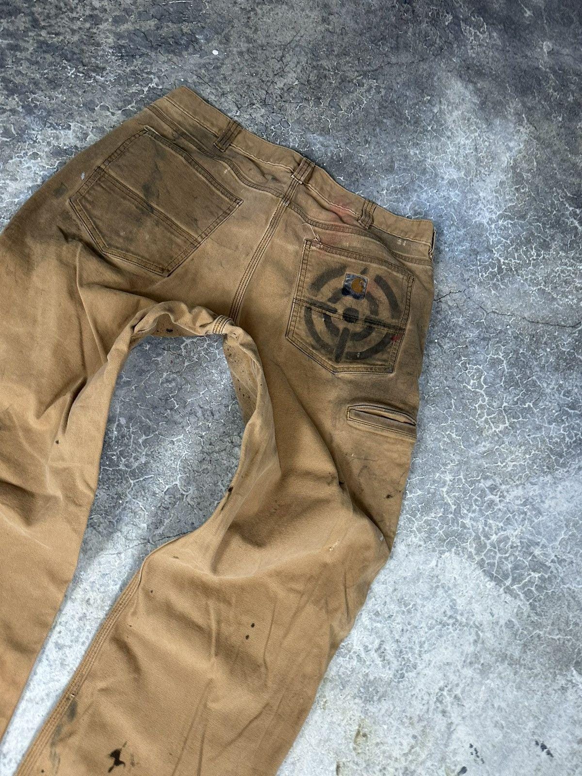 Vintage Carhartt Bullseye Thrashed Pants