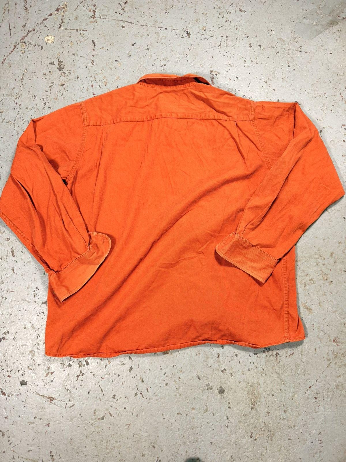 Vintage Burnt Orange Western Wrangler Button up Cowboy Tee