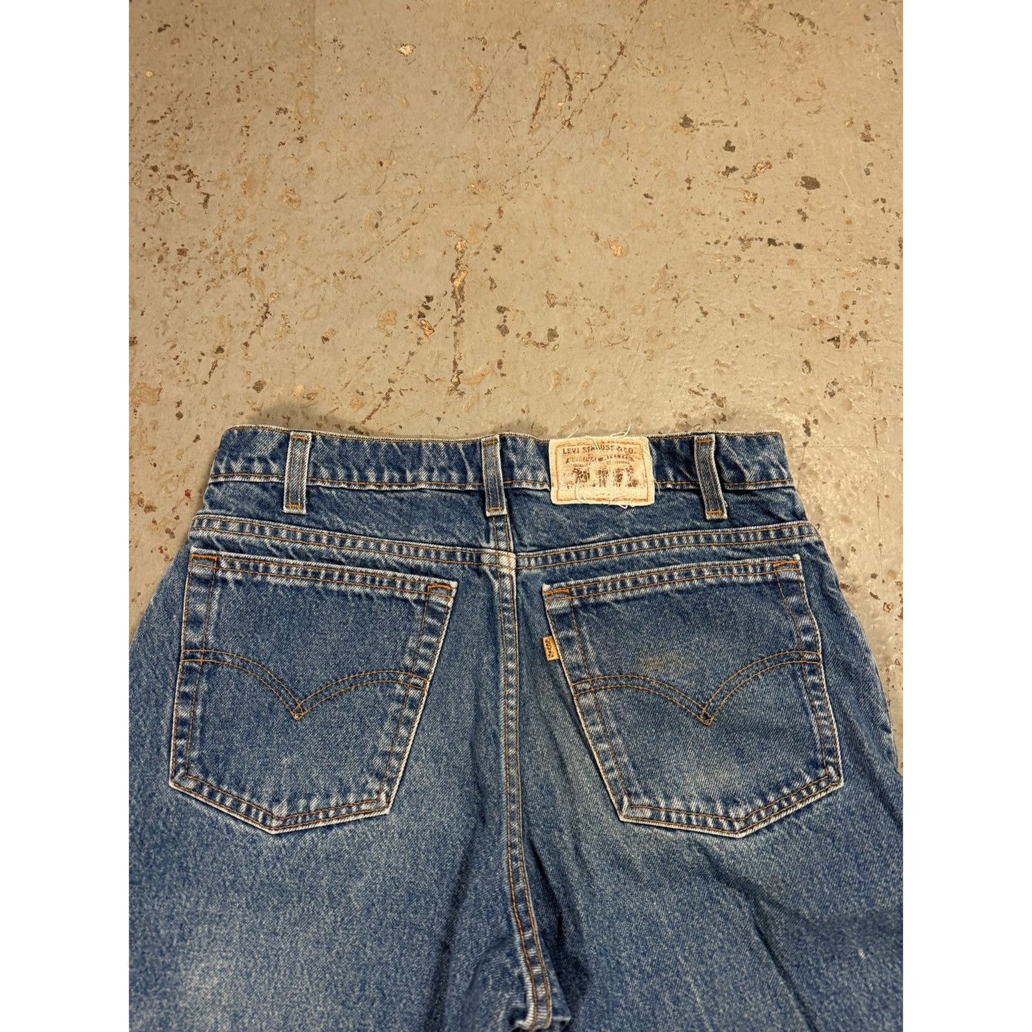Vintage Gold Tag Distressed Levis Denim
