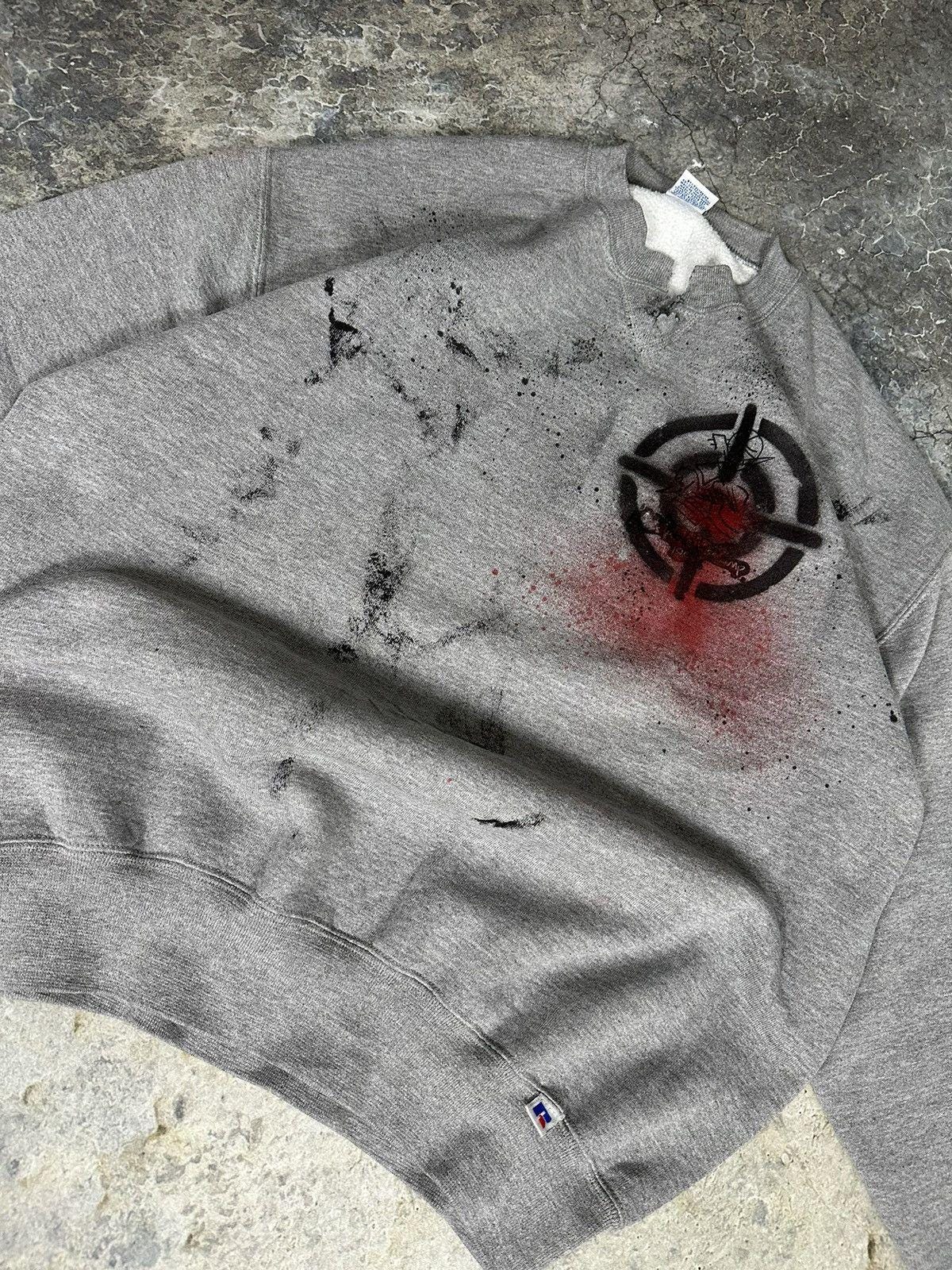 Vintage Russell’s Athletics Bullseye Crewneck