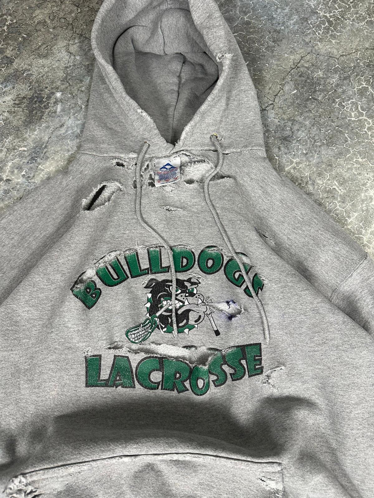 Vintage Thrashed Bulldogs Hoodie