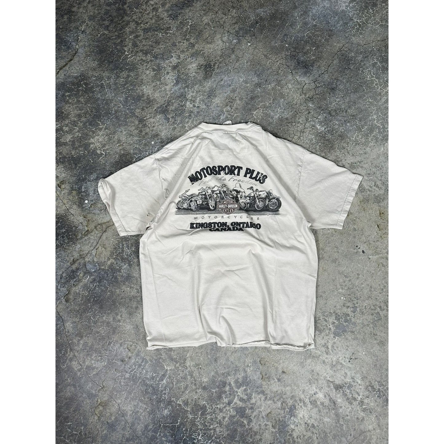 Vintage Thrashed Harley Tee