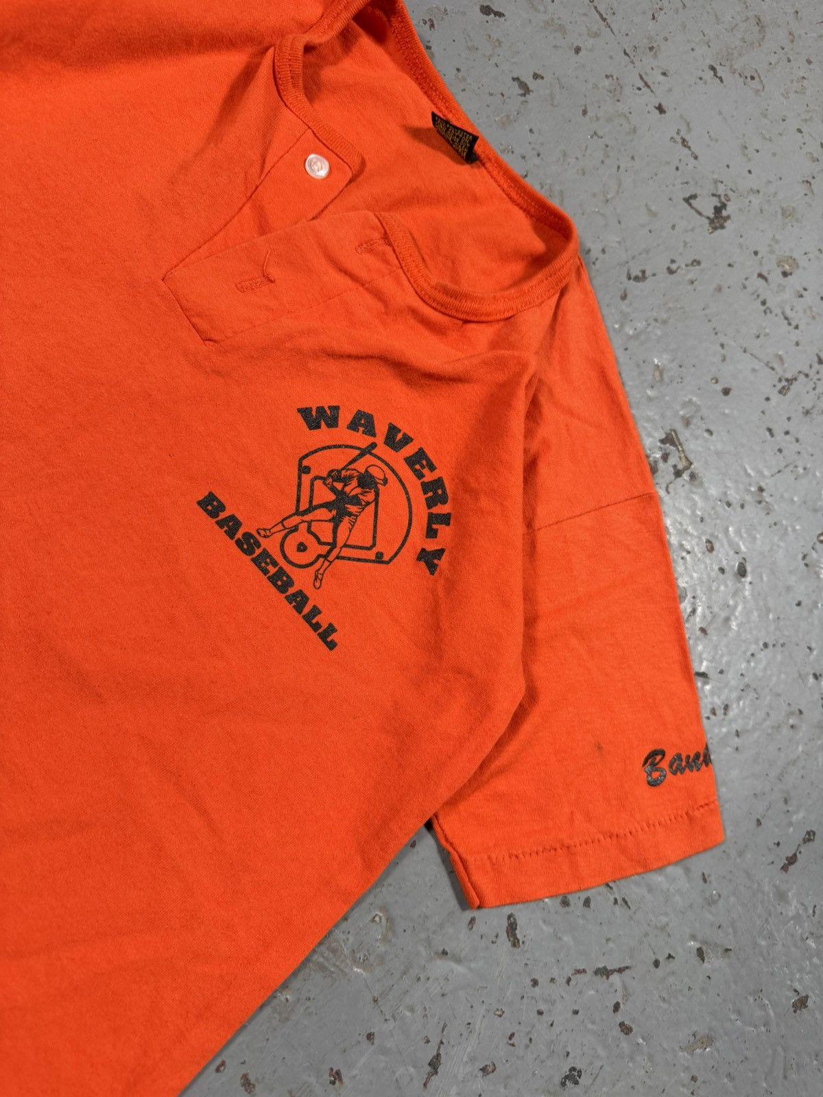 Vintage 70s Style Single Stitch Waverley Baseball Tee