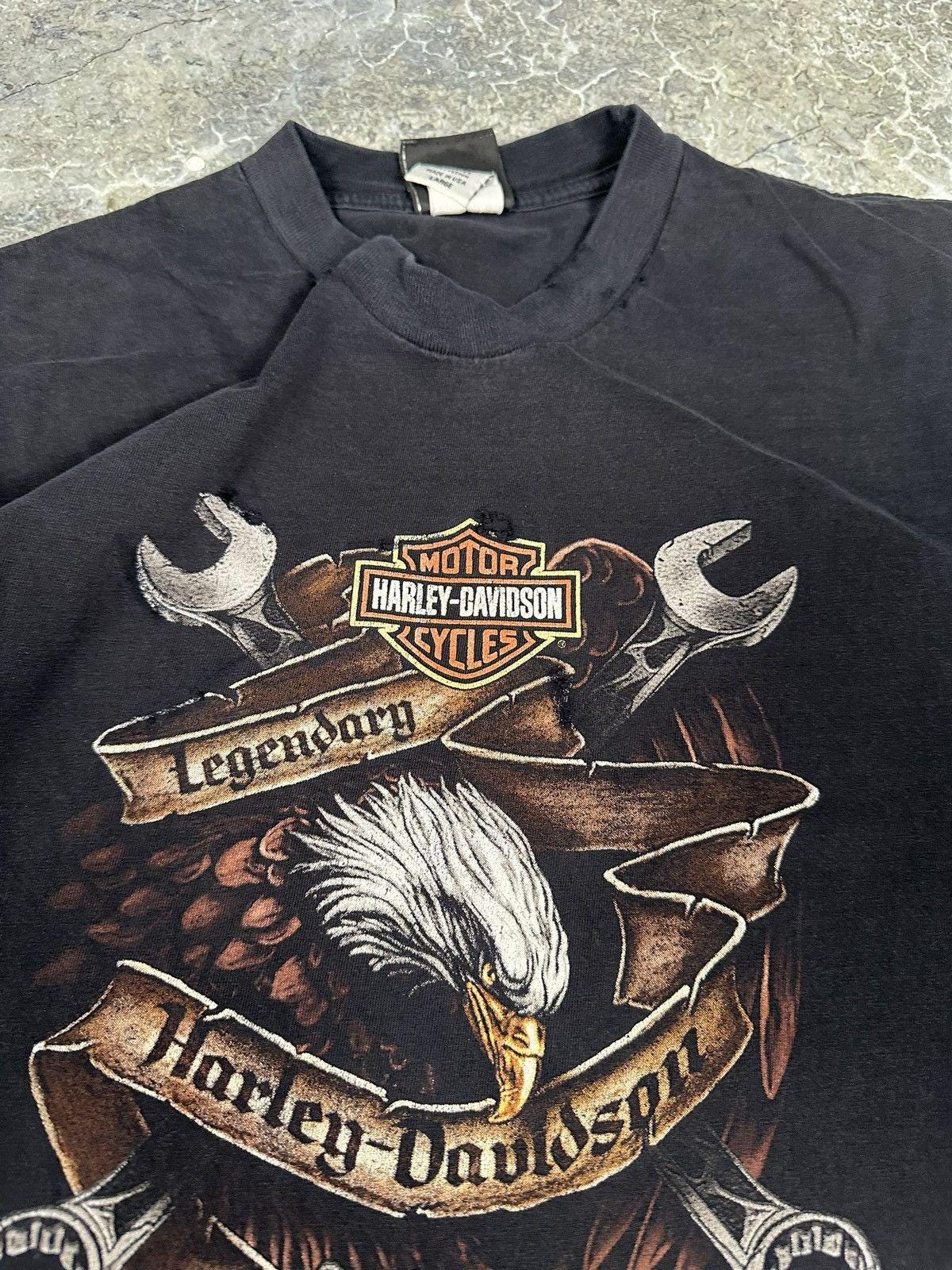 Vintage Thrashed Harley Tee