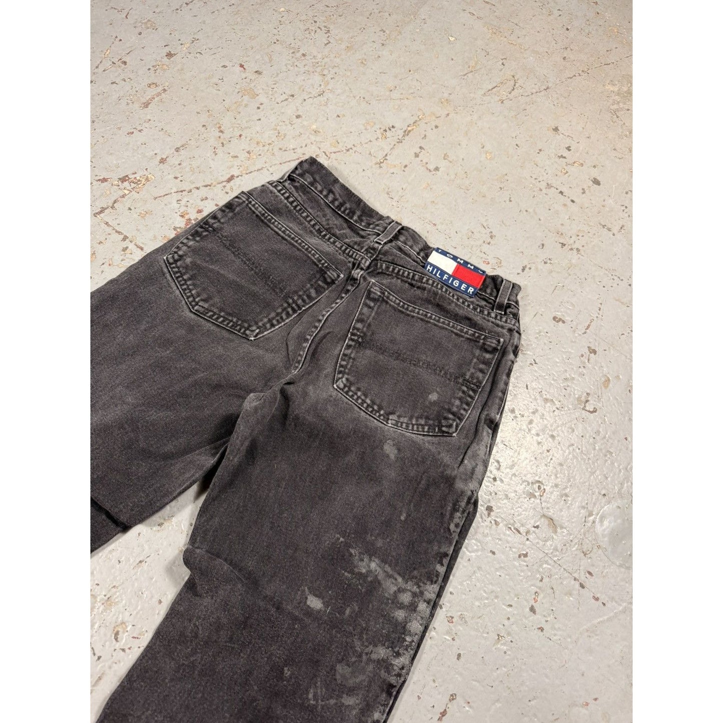 Vintage Tommy Hilfiger Bleach Faded Jeans