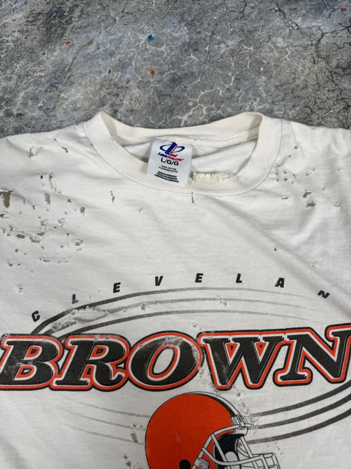 Vintage Thrashed Cleveland Browns Tee